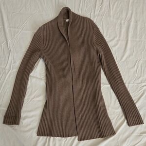 Old Navy Women's Brown Ribbed Cardigan